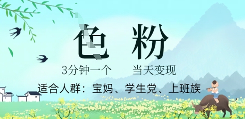 短视频S粉计划,3 分钟原创,当天变现-洪烁网创